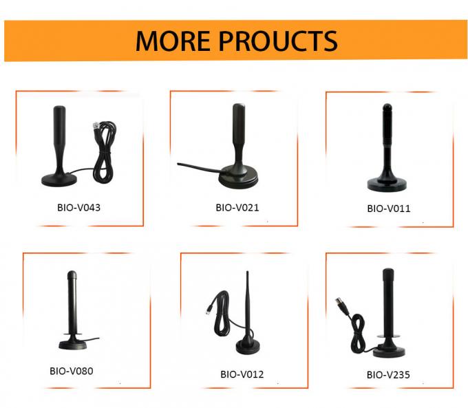 120 Mijlen 3 - de Polarisatie UHF Digitale HDTV van 4dBi Lineaire Antenne 7