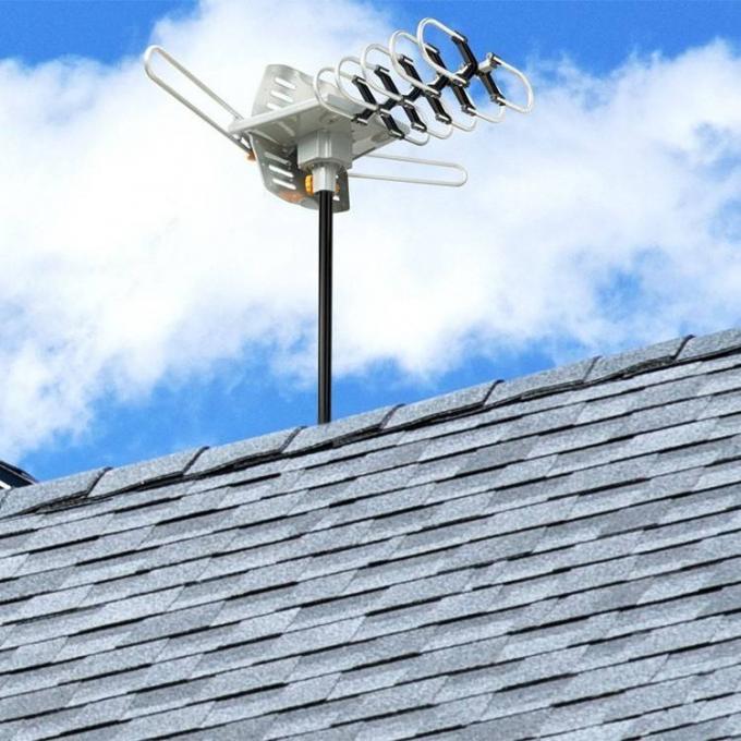 Gemotoriseerde Yagi UHF vergrootte Digitale HDTV Antenne met 360 Graadomwenteling 3