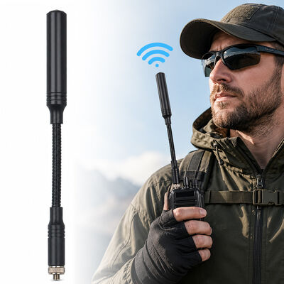 Tactische Boemerang-antenne, Dual Band 144/430MHz Draagbare Ham Radio-antenne met optioneel SMA-interface