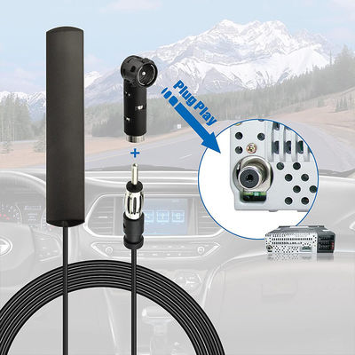 DIN Plug Adhesieve Patch Automobile Auto verborgen AM FM Radio Antenne voor Voertuig Truck Stereo Receiver Head Unit