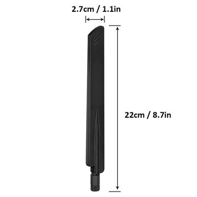 High-gain 12dbi 5g antenne sma Bendable 600-6000Mhz zenden stabiele signalen Omni 5G antenne voor draadloze mobiele router