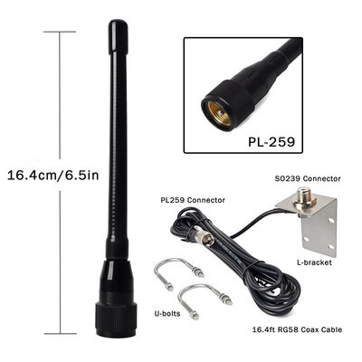 Stubby VHF Marine Antenna Aerial 156-163Mhz Walkie-talkie Antennen voor boot Pontoon Zeilboot Jacht Marine Radios