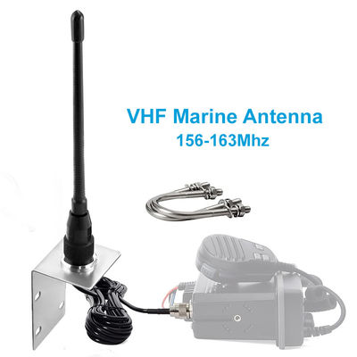 Stubby VHF Marine Antenna Aerial 156-163Mhz Walkie-talkie Antennen voor boot Pontoon Zeilboot Jacht Marine Radios