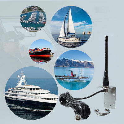 Stubby VHF Marine Antenna Aerial 156-163Mhz Walkie-talkie Antennen voor boot Pontoon Zeilboot Jacht Marine Radios