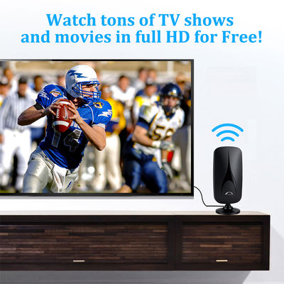 Indoor Free 4K UHD TV Antenna for Long Range Reception Supports Smart & Old TVs 1080P HD VHF UHF