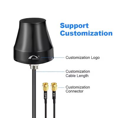 Mini Combination GPS 4G MIMO Car Antennas Long Term UV Resistance with 50 Ohm Impedance