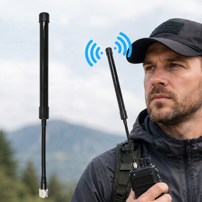 CS Tactische antenne 433-510MHz High Gain Two Way Radio Antenne voor UV-K5 UV-K58 UV-K6 en andere handheld twee-weg radio's