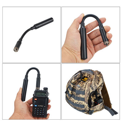 Tactische Boemerang-antenne, Dual Band 144/430MHz Draagbare Ham Radio-antenne met optioneel SMA-interface