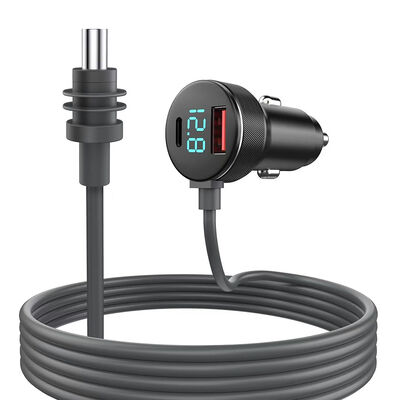 Starlink Mini vervangende coaxkabel 12V DC vat Jack dikke draad Stabiele voedingsbron voor buitencamping
