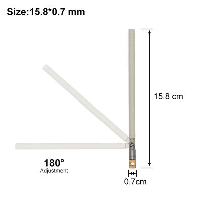 426MHz omni-directionele lijmstok antenne verstelbare 50 Ohm staaf antenne voor Smart Home Security Alarm IoT-apparatuur