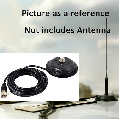 11cm Grote zuigbeker Auto Radio Antenna Magnet Base, 30.8lbs High Pull Strength Magnet Mount voor VHF UHF HF Ham Radio Antennen