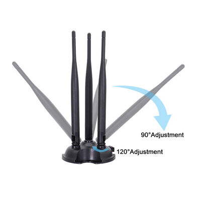 2.4G 5.8G Dual Band Omni High Gain WiFi Antenne, 8dBi Omni Antenne voor WiFi Router en Draadloze Netwerkkaart
