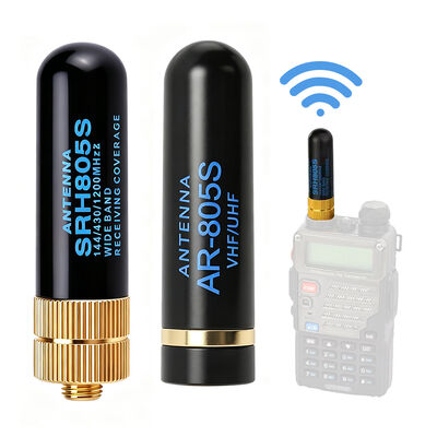 2.15dBi High Gain VHF UHF Antenne Duurzame Dual Band Handheld Twee Manier Radio Antenne voor Outdoor Walkie Talkie Gebruik